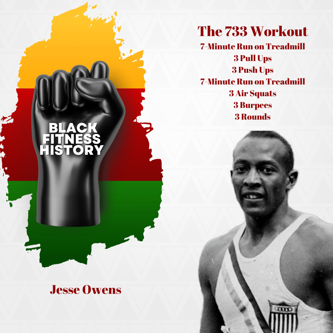 The 733 Workout inspired by Jesse Owens