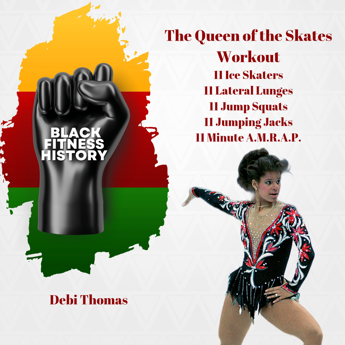 The Queen of the Skates Workout Inspired by Debi Thomas