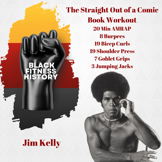 The Straight Out of a Comic Book Workout Inspired by Jim Kelly